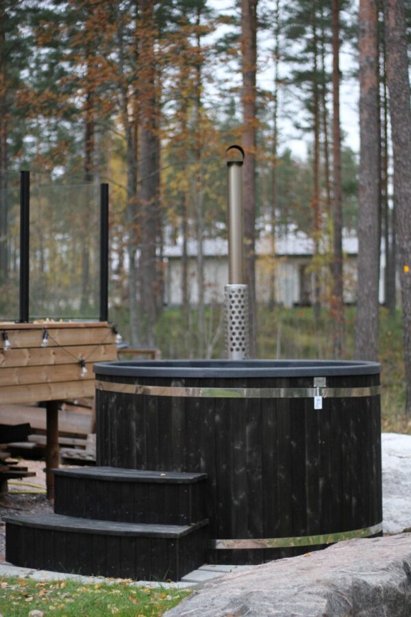 Kylpytynnyrin portaat, kaareva - Image 8
