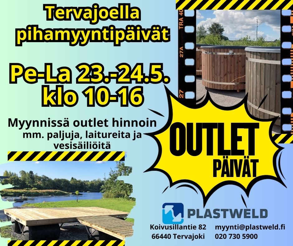 Tervetuloa Plastweldin pihamyyntipäiville!